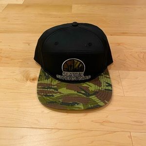 Seattle Supersonics 47 brand snapback